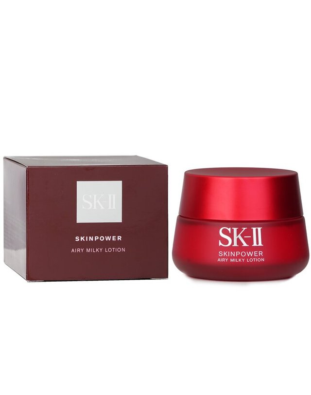 에스케이투 SKII,SK2 스킨파워 스킨파워 에어리 밀키 로션 여행전용 80g 착용컷