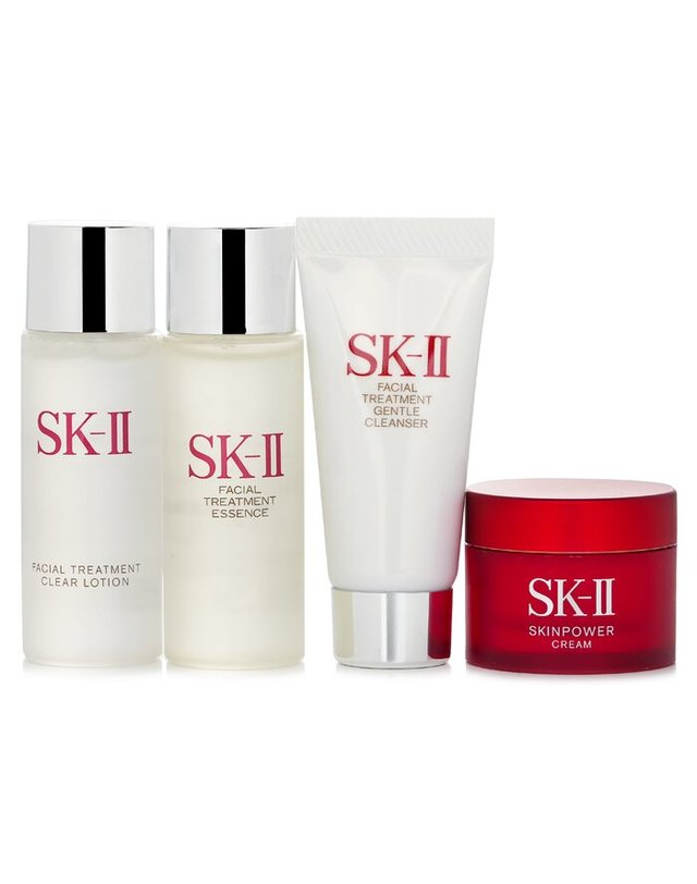 에스케이투 SKII,SK2 이센설 트래블 키트 4pcs 착용컷