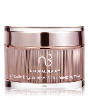 Natural Beauty 알부틴 알부틴 브라이트닝 워터 슬립핑 마스크 50g