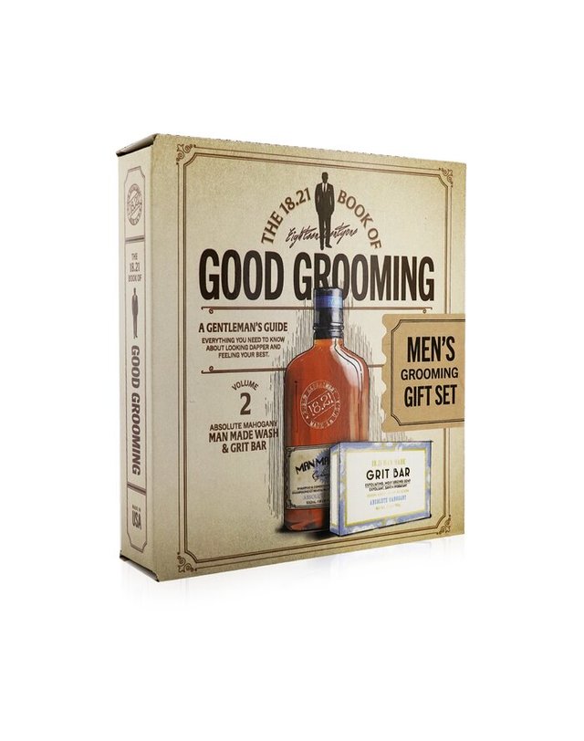 18.21 맨 메이드 에잇틴 투애니원 맨 메이드 북 오브 굿 그루밍 선물 세트 2 2pcs 착용컷