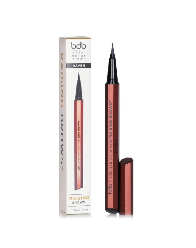 빌리언 달러 브로우 빌리언 달러 브로우스 레이징 브로우 리퀴드 브로우 펜 # 레이븐 0.8g 착용컷