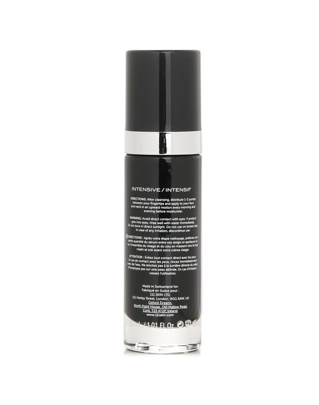 111스킨 원원원스킨 셀레셜 블랙 다이아몬드 셀레셜 블랙 다이아몬드 세럼 30ml 착용컷