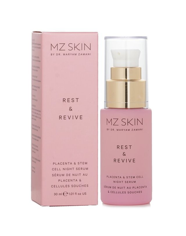 엠제트 스킨 MZ 스킨 플라센타 앤 스템 셀 나이트 세럼 30ml 착용컷