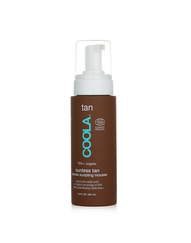 쿨라 썬리스 탠 오가닉 선리스 탠 익스프레스 스컬프팅 무스 207ml