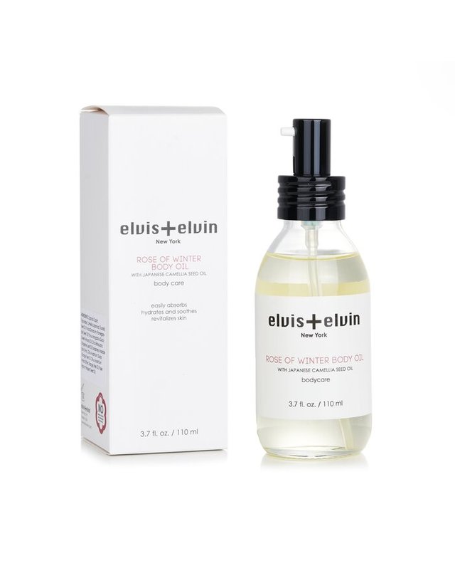 엘비스 앤 엘빈 엘비스 앤 엘빈 로즈 오브 윈터 바디 오일 110ml 착용컷