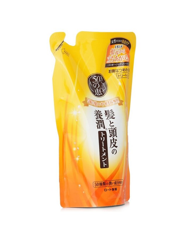 50 메구미 50 메구미 헤어 케어 컨디셔너 리필 330ml 착용컷
