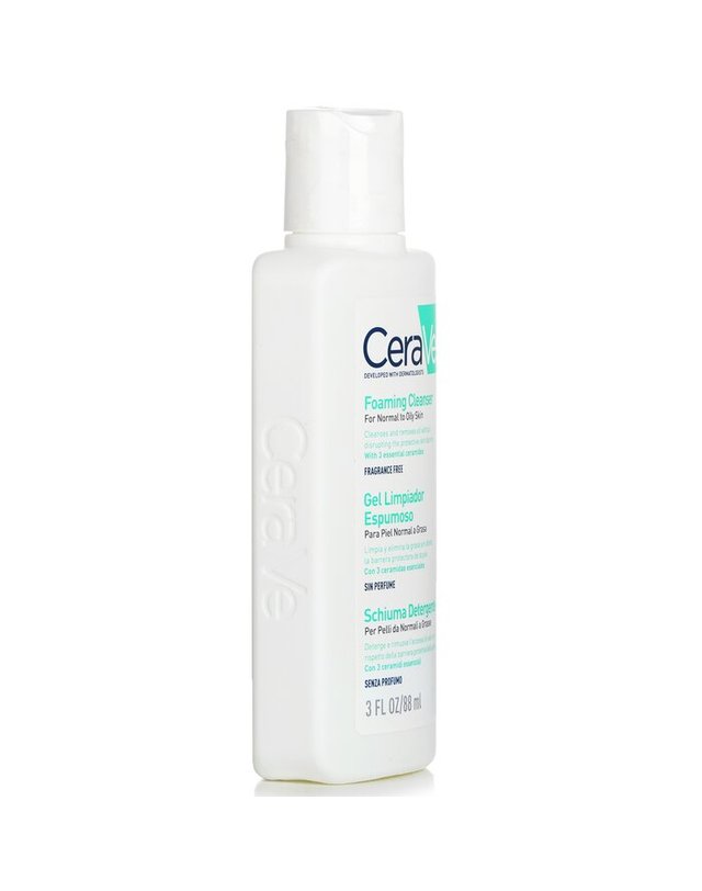 세라비 세라비 중성~지성 피부용 포밍 페이셜 클렌저 88ml 착용컷