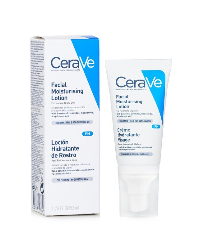 세라비 세라비 페이셜 모이스춰라이징 로션 중건성 피부용 52ml 착용컷