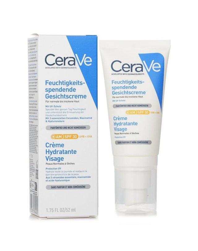 세라비 세라비 페이셜 모이스춰라이징 로션 SF30 52ml 착용컷