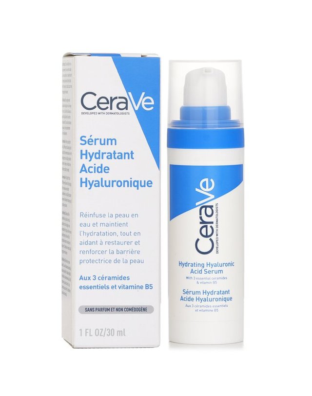 세라비 세라비 하이드레이팅 히알루론산 세럼 30ml 착용컷