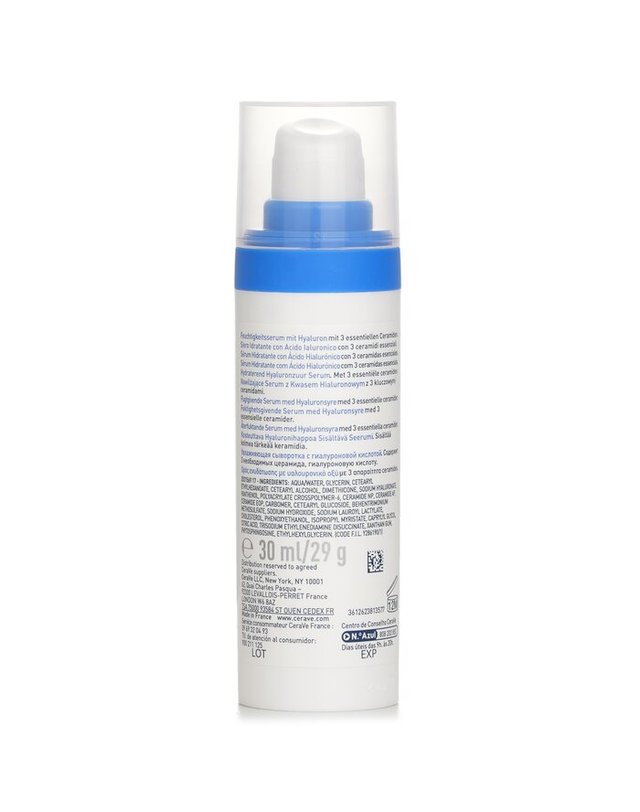 세라비 세라비 하이드레이팅 히알루론산 세럼 30ml 착용컷