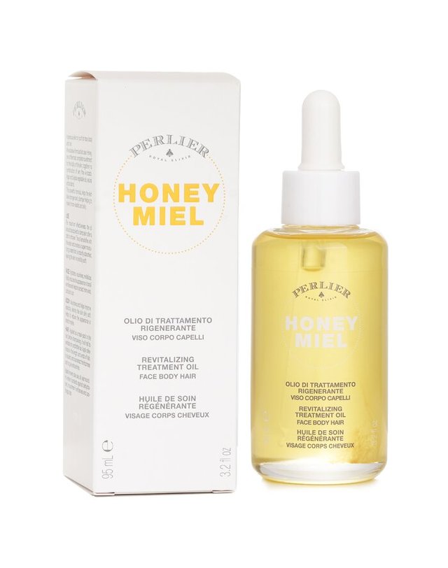 펄리에 펄리에 허니미엘 허니 미엘 리바이탈라이징 트리트먼트 오일 페이스 바디 및 헤어용 95ml 착용컷