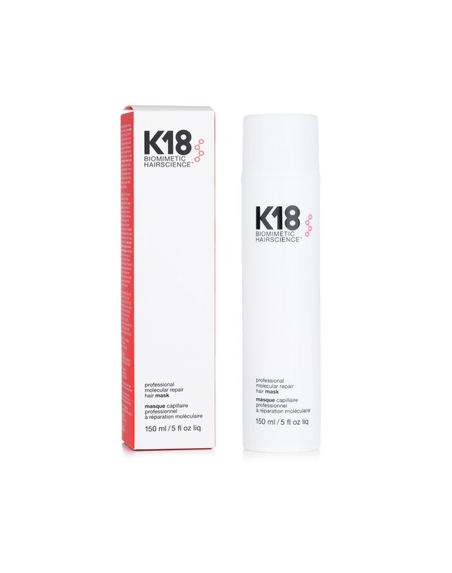 케이18 K18 프로페셔널 몰레큘러 헤어 마스크 150ml 착용컷