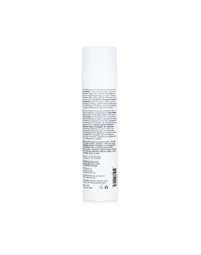 케이18 K18 프로페셔널 몰레큘러 헤어 마스크 150ml 착용컷