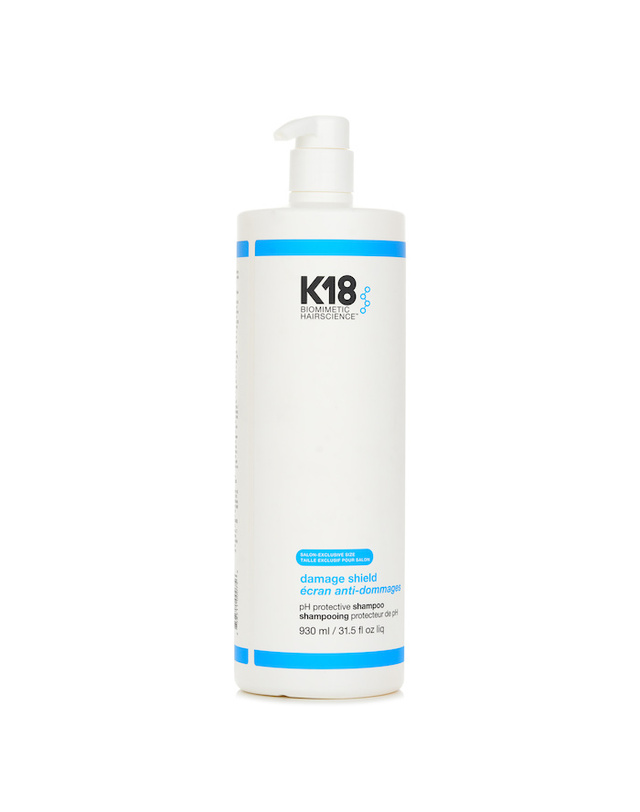 케이18 K18 데미지 실드 pH 프로텍티브 샴푸 930ml 착용컷