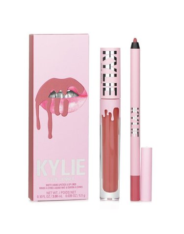 카일리 바이 카일리 제너 매트 립 키트 매트 립 키트 : 매트 리퀴드 립스틱 3ml + 립 라이너 1.1g  # 301 엔젤 2pcs