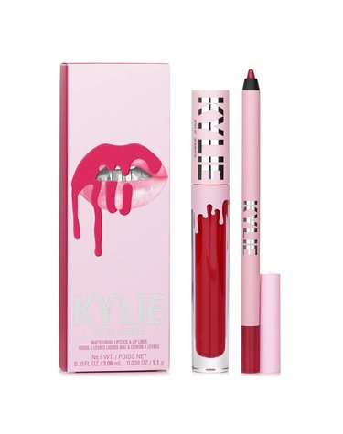 카일리 바이 카일리 제너 매트 립 키트 매트 립 키트 : 매트 리퀴드 립스틱 3ml + 립 라이너 1.1g  # 402 메리 조케이 2pcs