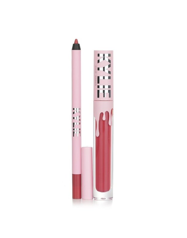 카일리 바이 카일리 제너 카일리 바이 카일리 제너 매트 립 키트 매트 립 키트: 매트 리퀴드 립스틱 3ml + 립 라이너 1.1g # 500 크리스틴 매트 2pcs 착용컷
