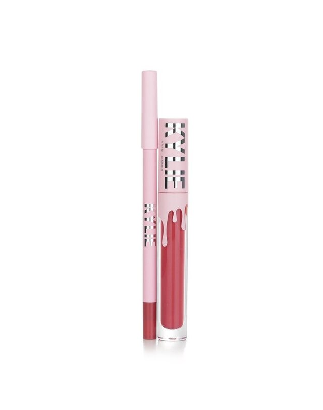 카일리 바이 카일리 제너 카일리 바이 카일리 제너 매트 립 키트 매트 립 키트: 매트 리퀴드 립스틱 3ml + 립 라이너 1.1g # 500 크리스틴 매트 2pcs 착용컷