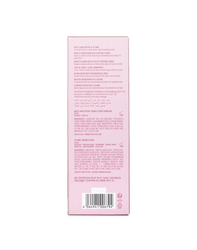 카일리 바이 카일리 제너 카일리 바이 카일리 제너 매트 립 키트 매트 립 키트 : 매트 리퀴드 립스틱 3ml + 립 라이너 1.1g # 301 엔젤 2pcs 착용컷