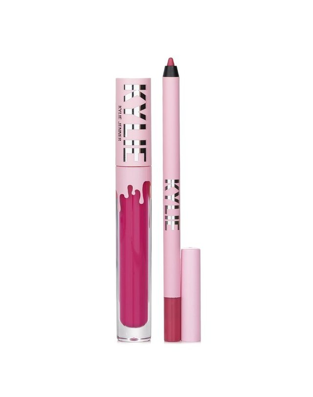 카일리 바이 카일리 제너 카일리 바이 카일리 제너 매트 립 키트 매트 립 키트 : 매트 리퀴드 립스틱 3ml + 립 라이너 1.1g # 102 엑스트라오디너리 2pcs 착용컷