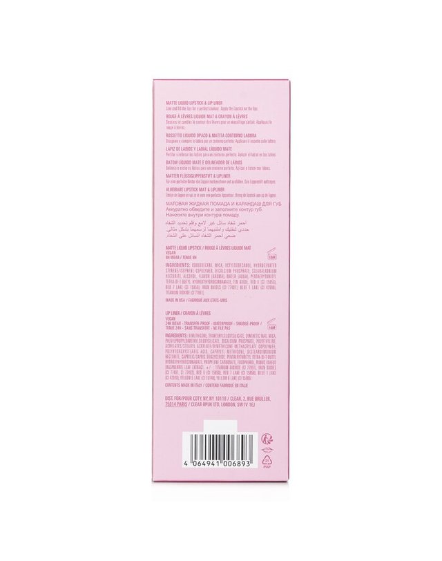 카일리 바이 카일리 제너 카일리 바이 카일리 제너 매트 립 키트 매트 립 키트 : 매트 리퀴드 립스틱 3ml + 립 라이너 1.1g # 102 엑스트라오디너리 2pcs 착용컷