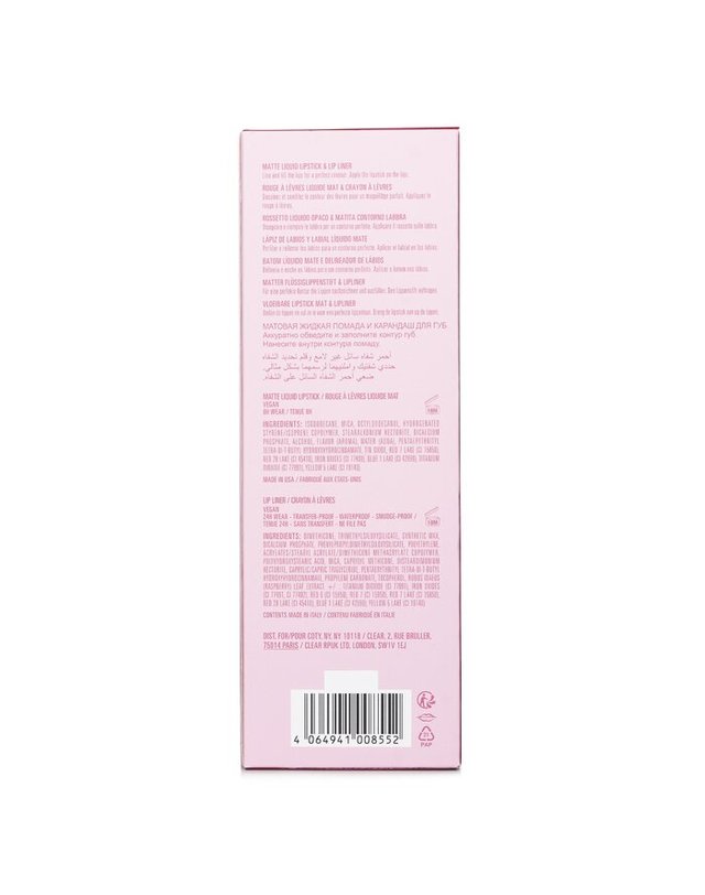 카일리 바이 카일리 제너 카일리 바이 카일리 제너 매트 립 키트 매트 립 키트 : 매트 리퀴드 립스틱 3ml + 립 라이너 1.1g # 403 바이트 미 2pcs 착용컷