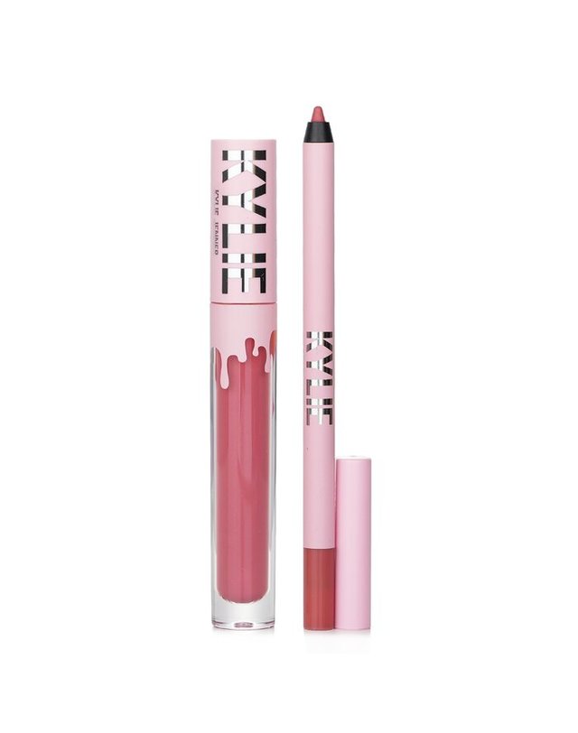 카일리 바이 카일리 제너 카일리 바이 카일리 제너 매트 립 키트 매트 립 키트 : 매트 리퀴드 립스틱 3ml + 립 라이너 1.1g # 302 스노우웨이 배 2pcs 착용컷
