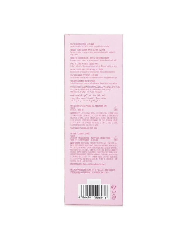 카일리 바이 카일리 제너 카일리 바이 카일리 제너 매트 립 키트 매트 립 키트 : 매트 리퀴드 립스틱 3ml + 립 라이너 1.1g # 103 베러 낫 폿 2pcs 착용컷