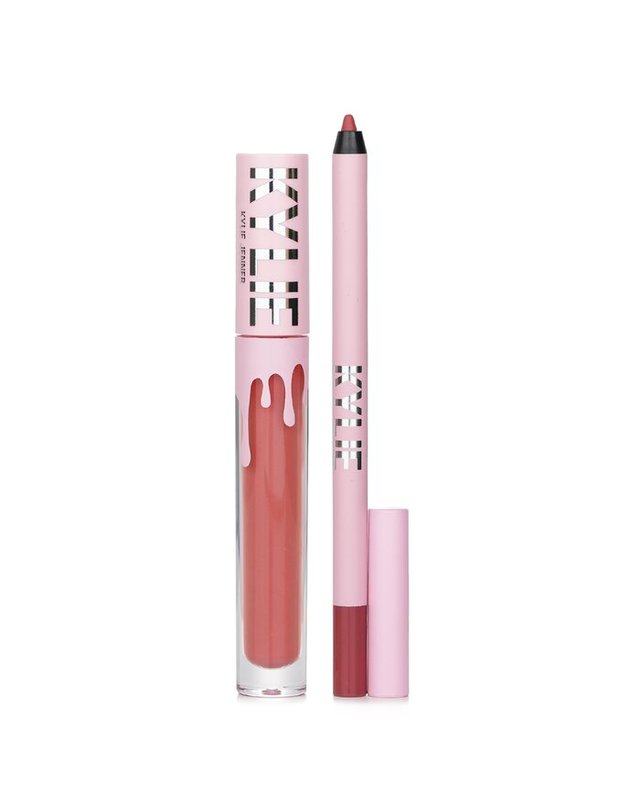 카일리 바이 카일리 제너 카일리 바이 카일리 제너 매트 립 키트 매트 립 키트: 매트 리퀴드 립스틱 3ml + 립 라이너 1.1g # 704 스웨터 웨더 2pcs 착용컷