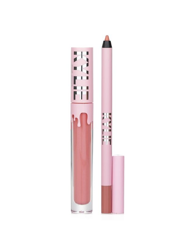 카일리 바이 카일리 제너 카일리 바이 카일리 제너 매트 립 키트 매트 립 키트 : 매트 리퀴드 립스틱 3ml + 립 라이너 1.1g # 300 코코 케이 2pcs 착용컷