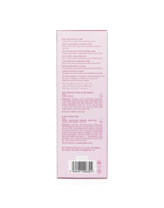 카일리 바이 카일리 제너 카일리 바이 카일리 제너 매트 립 키트 매트 립 키트 : 매트 리퀴드 립스틱 3ml + 립 라이너 1.1g # 300 코코 케이 2pcs 착용컷