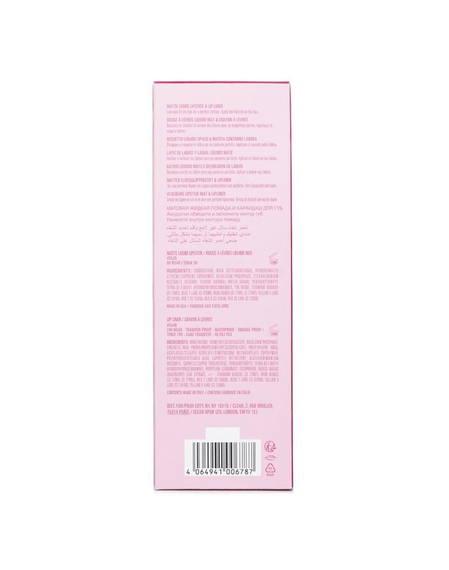 카일리 바이 카일리 제너 카일리 바이 카일리 제너 매트 립 키트 매트 립키트 : 매트 리퀴드 립스틱 3ml + 립라이너 1.1g # 503 배드 릴 씽 2pcs 착용컷