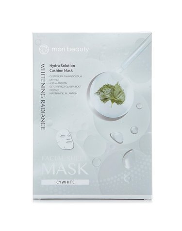 자연의 아름다움에 의한 모리 뷰티 하이드라 솔루션 쿠션 마스크  래디언스 3pcsx 23ml