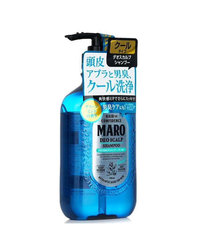 스토리아 마로 스토리아 마로 쿨데오 스칼프 샴푸남성용 400ml 착용컷