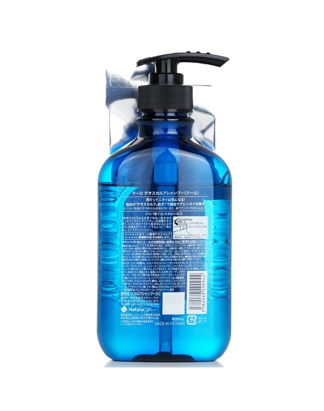 스토리아 마로 스토리아 마로 쿨데오 스칼프 샴푸남성용 400ml 착용컷