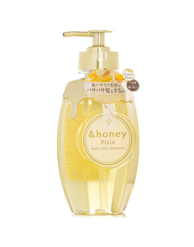 앤허니 앤허니 실키 스무스 모이스처 샴푸랜덤 패키징 440ml 착용컷