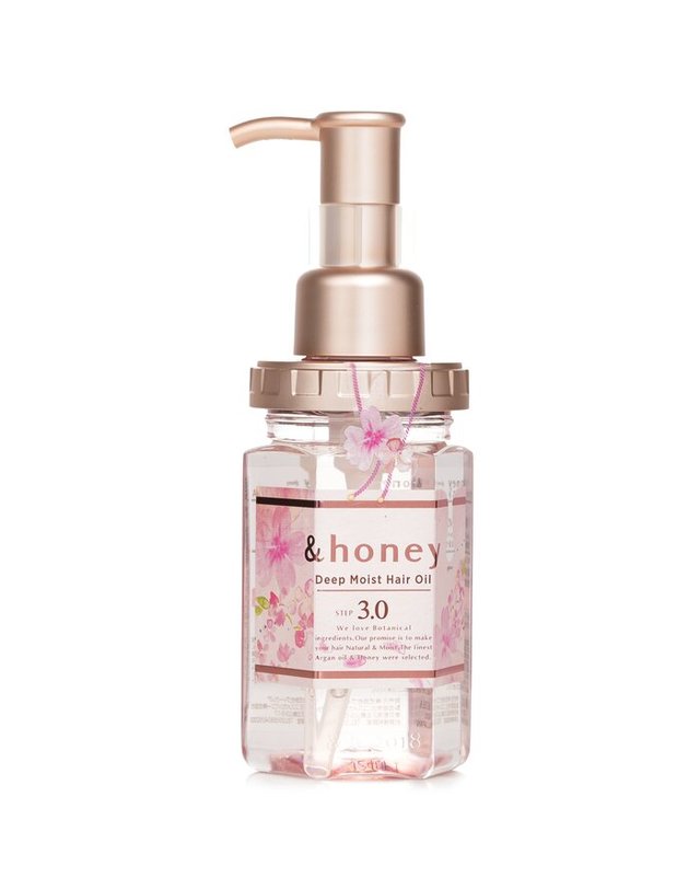 앤허니 앤허니 허니 딥 모이스처 사쿠라 헤어 오일 100ml 착용컷