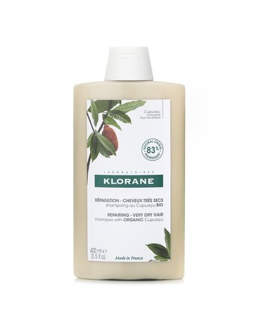 클로란 오가닉 큐푸아쿠가 포함된 샴푸 매우 건조한 모발 준비 400ml