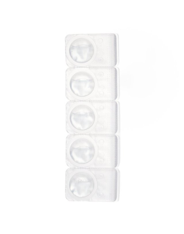 클라렌 클라렌 O2O2 데일리 클리어 4.00 5pcs x 1 strip 착용컷