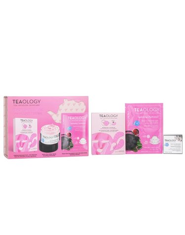 티올로지 복숭아 차 하이드레이팅 포에버 뷰티 의식 세트: 3pcs