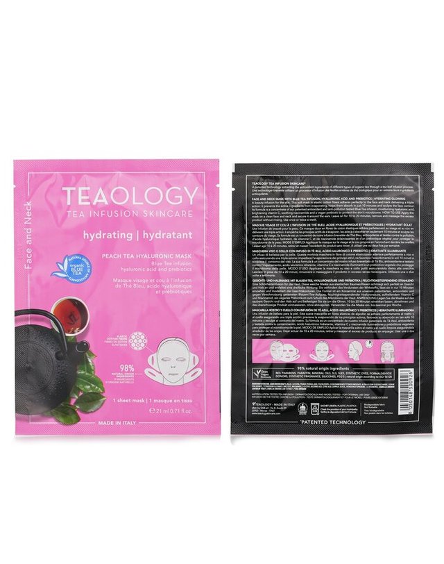 티올로지 티올로지 피치티 페이스 앤 넥 마스크 21ml 착용컷