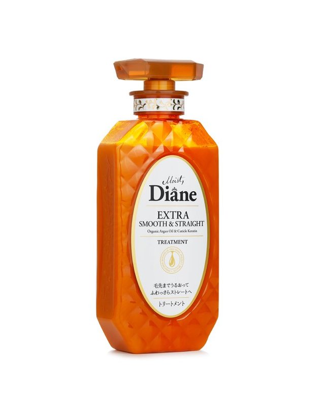 모이스트 다이앤 모이스트 다이앤 엑스트라 스무스 앤 스트레이트 트리트먼트 450ml 착용컷