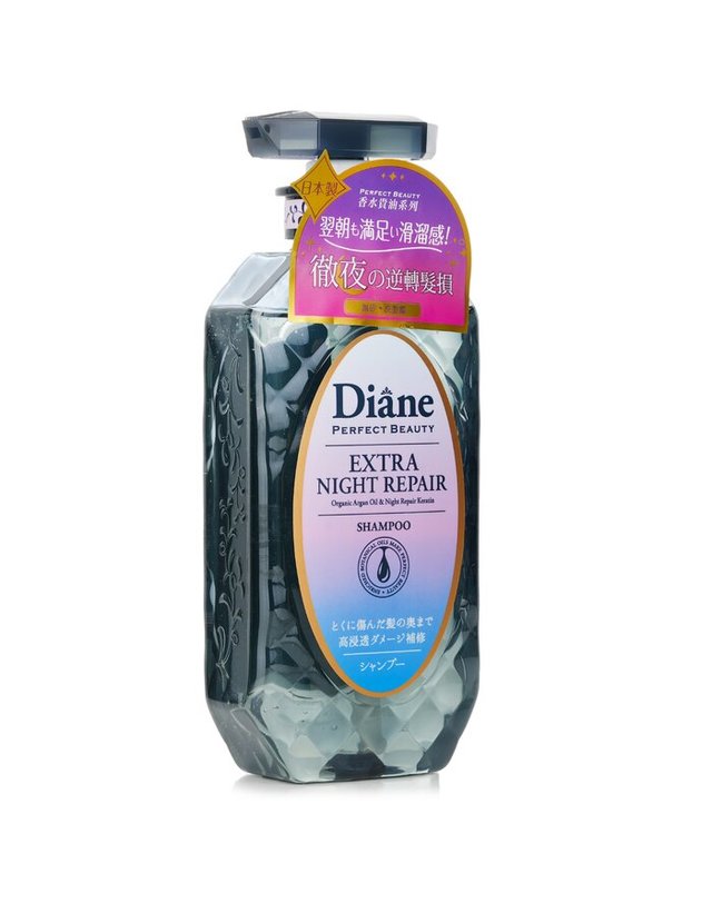 모이스트 다이앤 모이스트 다이앤 퍼펙트 뷰티 엑스트라 나이트 샴푸 450ml 착용컷