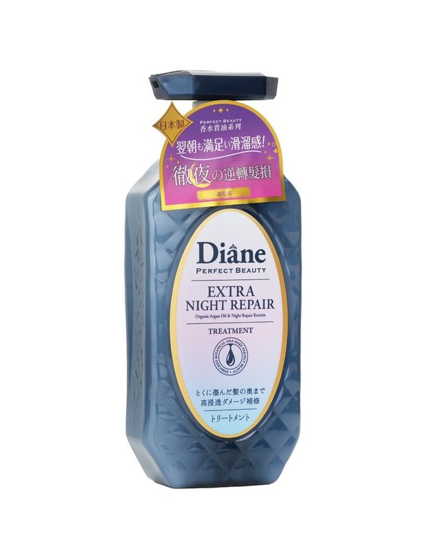 모이스트 다이앤 모이스트 다이앤 퍼펙트 뷰티 엑스트라 나이트 트리트먼트 450ml 착용컷