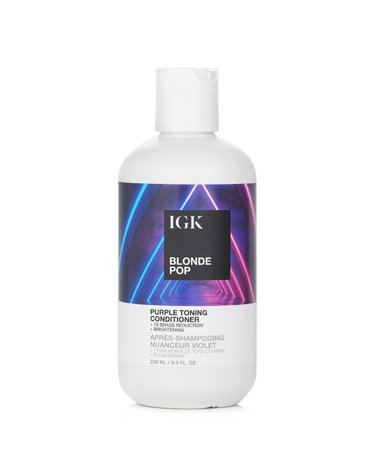 IGK 블론드 팝 퍼플 토닝 컨디셔너 236ml