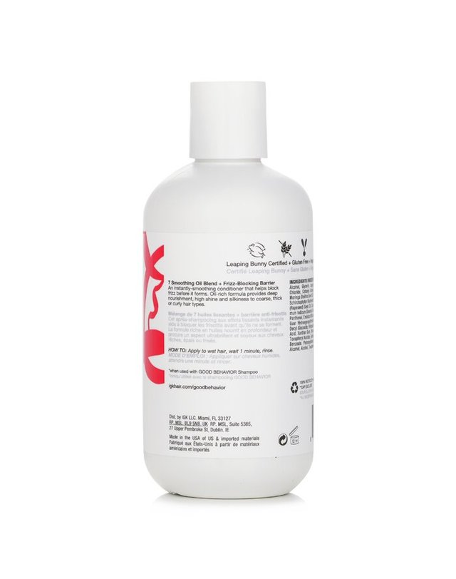 아이지케이 IGK 굿 비헤이비어 울트라 스무스 컨디셔너 236ml 착용컷