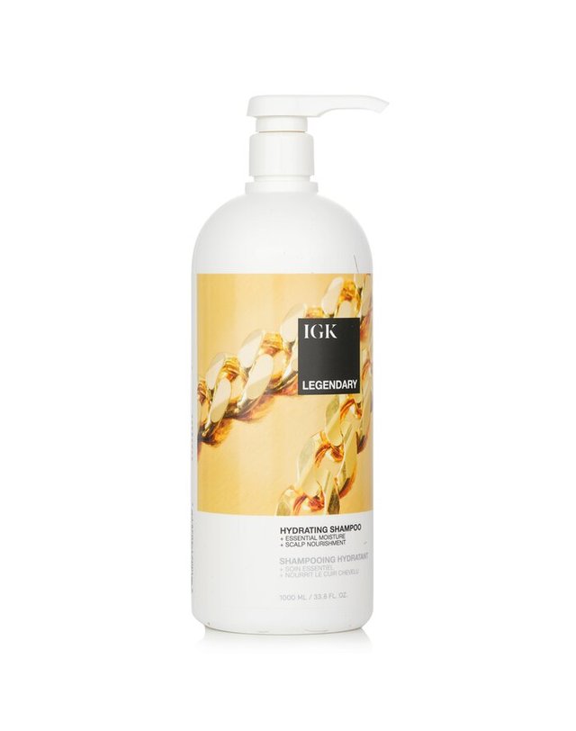 아이지케이 IGK 레전더리 하이드레이팅 샴푸 1000ml 착용컷