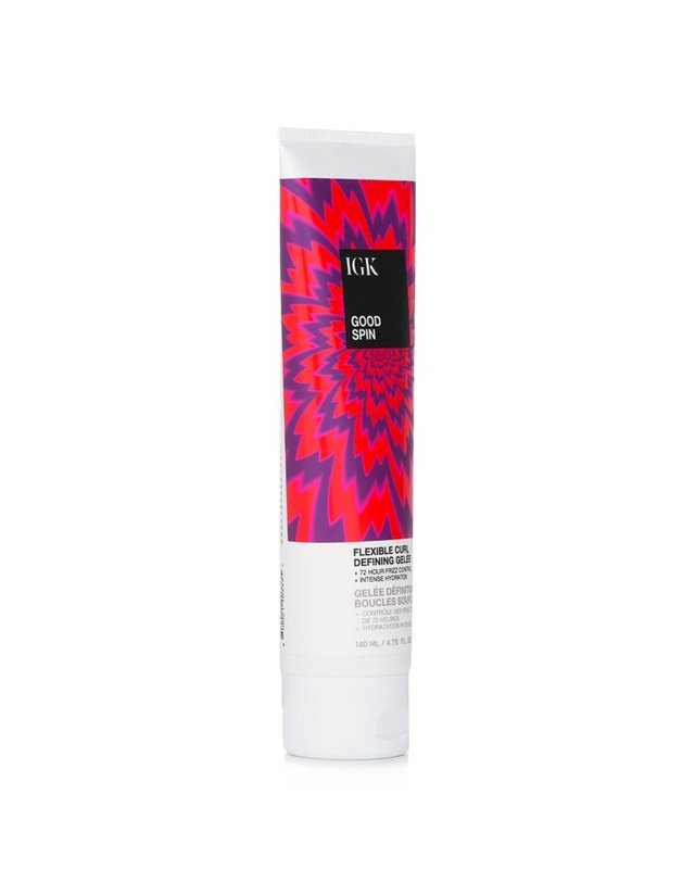 아이지케이 IGK 굿 스핀 플렉서블 컬 디파이닝 젤리 140ml 착용컷