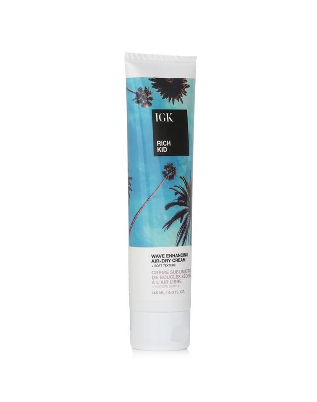 아이지케이 IGK 리치 키즈 웨이브 에어 드라이 크림 145ml 착용컷
